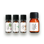 kit extension création de parfum figuier , herbe verte, cedre avec un solvant de parfum Make your scents